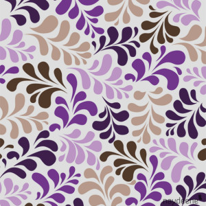 Purple Drops - Vektorzeichnung